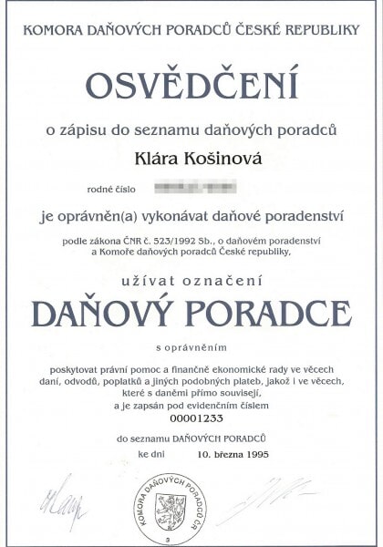 Osvědčení